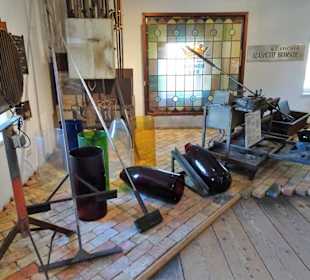 In der Produktion der Glashütte