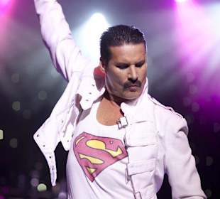 Freddie Mercury bei Stars in Concert