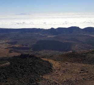 Teide Nationalpark in Las Canadas del Teide