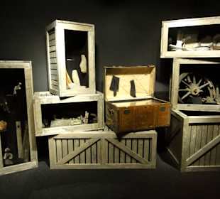 Exponate aus dem Wrackmuseum