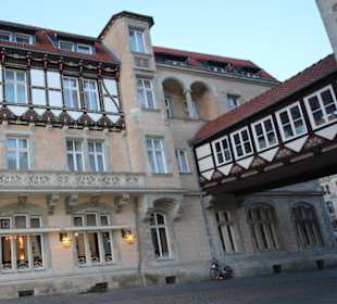 Übergang Burg Hotel Deutsches Haus