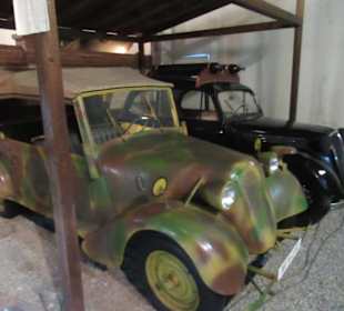 In den Hallen des Militärmuseums Lesany