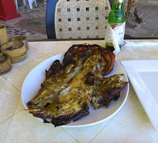 Und so wird er serviert.lecker