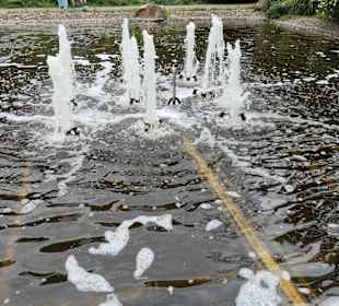 Springbrunnen bei der Rosenquelle in Burtscheid