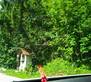 Kleine Kapellen an der Strecke