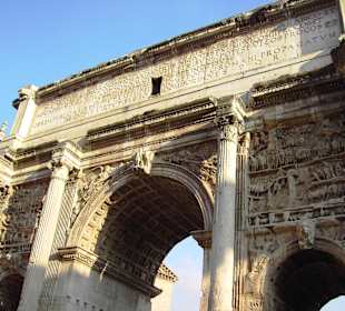 Forum Romanum - Septimius-Severus-Bogen