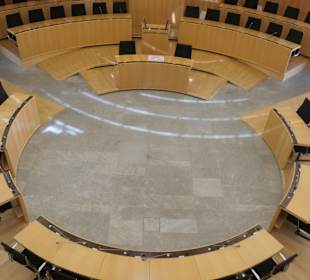 Der Hessische Landtag im Stadtschloss Wiesbaden