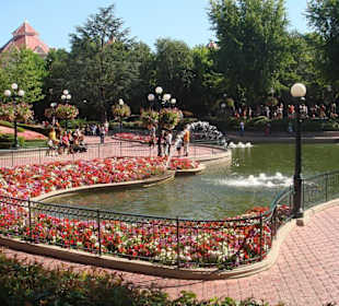 Brunnen im Eingangsbereich