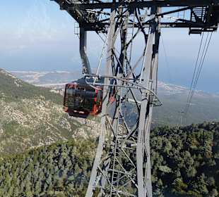 Seilbahnfahrt auf den Tahtali