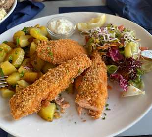 Leckere Lachsfischstäbchen