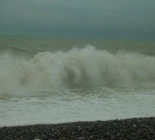 Sturm an der Küste