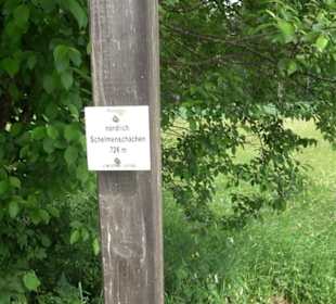 Premiumwanderweg "hochgehackert"