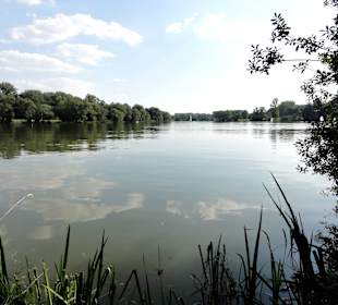 Blick über den Kiessee