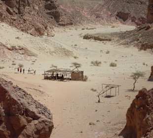 Schatten in der Wüste