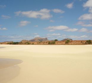 Der weite Strand von Santa Monica