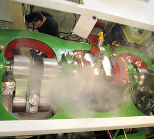 Maschine life Dampfer Wehlen