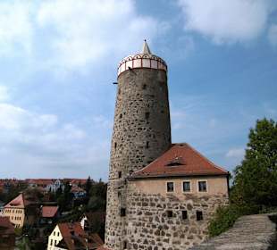 Bautzen, Blick auf die alte Wasserkunst