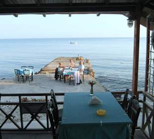 Blick aus Taverne Stolidas