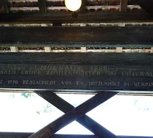 Holzbrücke