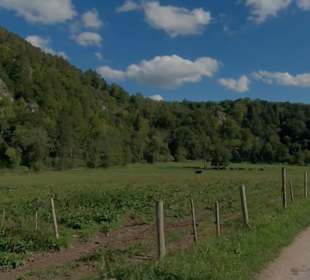 Wander- und Radweg Donau