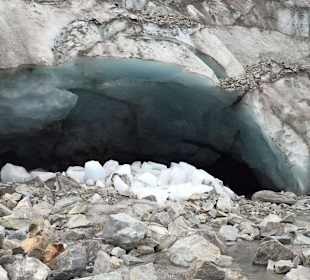 Brechendes, zurückziehendes Eis