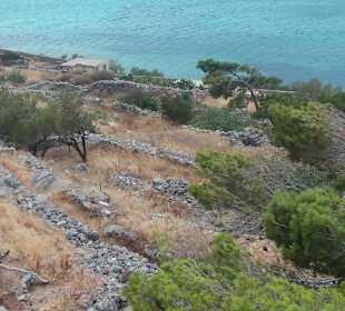 Lebrainsel Spinalonga bei Kreta