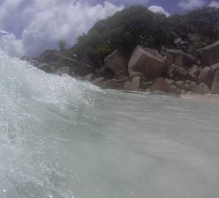 Brandung am Grand Anse