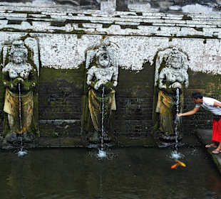 Quelle Goa Gajah (Elephantenhöhle)
