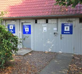 Sanitäre Einrichtungen der Marina Wieltsee