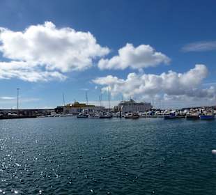 Fähren im Hafen von Morro Jable