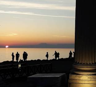  Sonnenuntergang beim Apollon-Tempel in Side 03