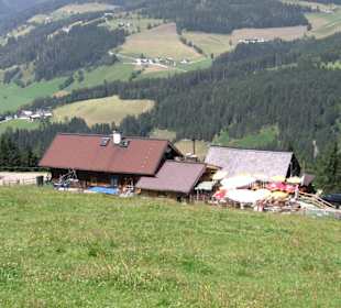 Sicht auf die Moosalm