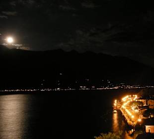 Mondaufgang am Gardasee in Limone