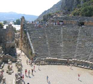 Antiktheater von Myra (neben Felsgräber)