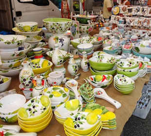 Rundgang über den Wochenmarkt von Bardolino