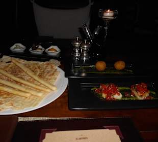 Fab bread as an appetif