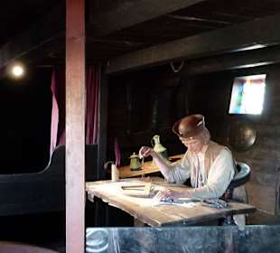 Der Kajüte Kolumbus nachempfunden