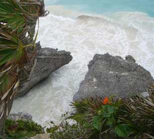 Der Wellengang in der Bucht