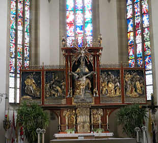 In der Kirche Mariä Himmelfahrt, Bad Königshofen