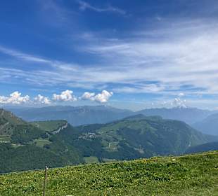 Ausblick Monte Baldo auf Gardasee