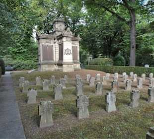 Kriegsgräber auf dem Friedhof Melaten