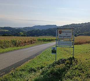 Blick hinunter nach Kalch