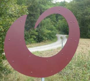 Auf dem Rundwanderweg TraumRunde Castell