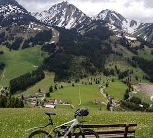 Mountainbiking im Tannheimer Tal