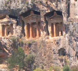 Lykische Felsengräber