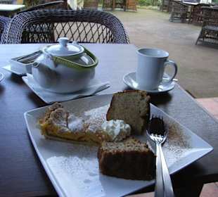 Kuchenteller im Tea House Quinta do Arco