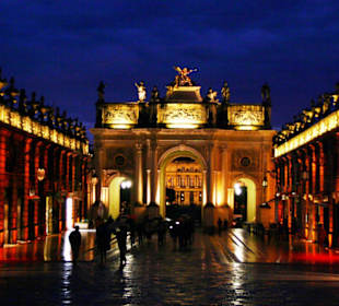 Impressionen vom Place Stanislas in der Nacht