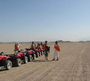 Quad-Tour in die Wüste "ist bestens zu empfehlen"