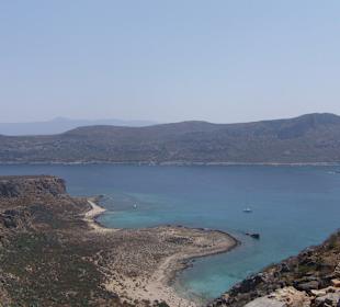 Super Aussicht von oben.