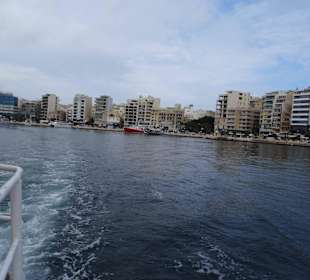 Unterwegs im Hafengebiet von Valletta